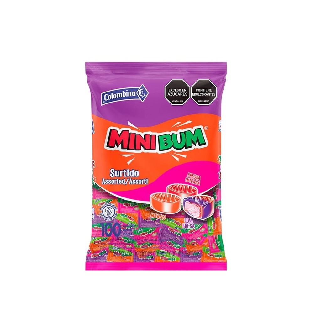 Mini Bum Surtido 100uds