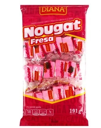 Nougat Fresa 24uds