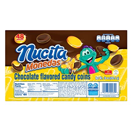 Nucita Monedas 48uds