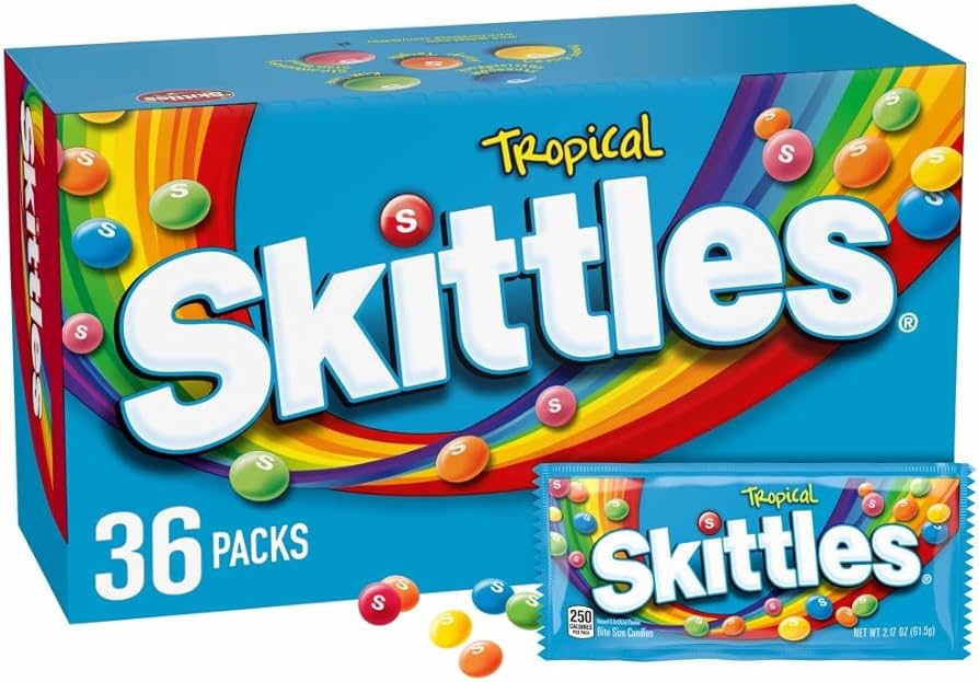Skittles Tropical 36 paquetes