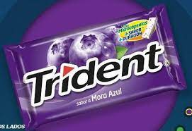 Trident sabor Mora Azul 18 paq