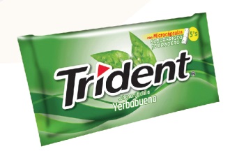 Trident sabor Yerbabuena 18 paq