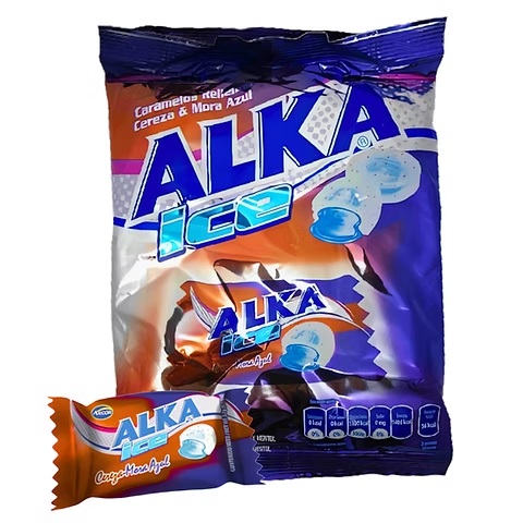 Alka cereza-mora azul 100uds