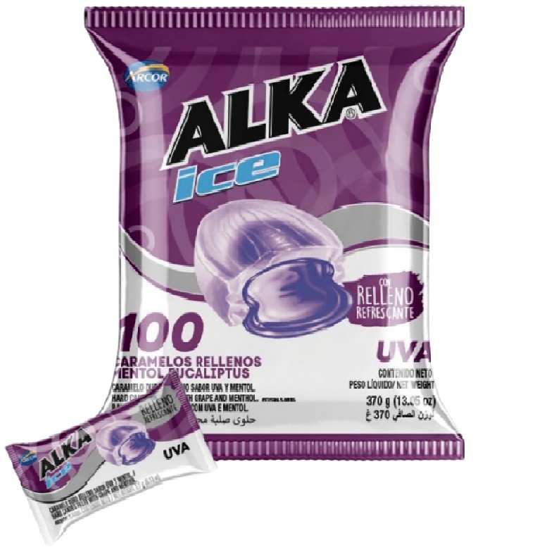 Alka Ice Uva 100uds