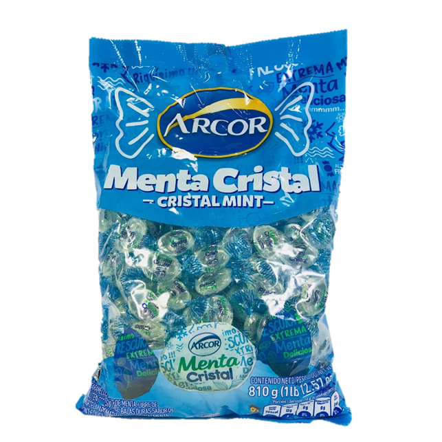 Arcor Menta Cristal 100uds