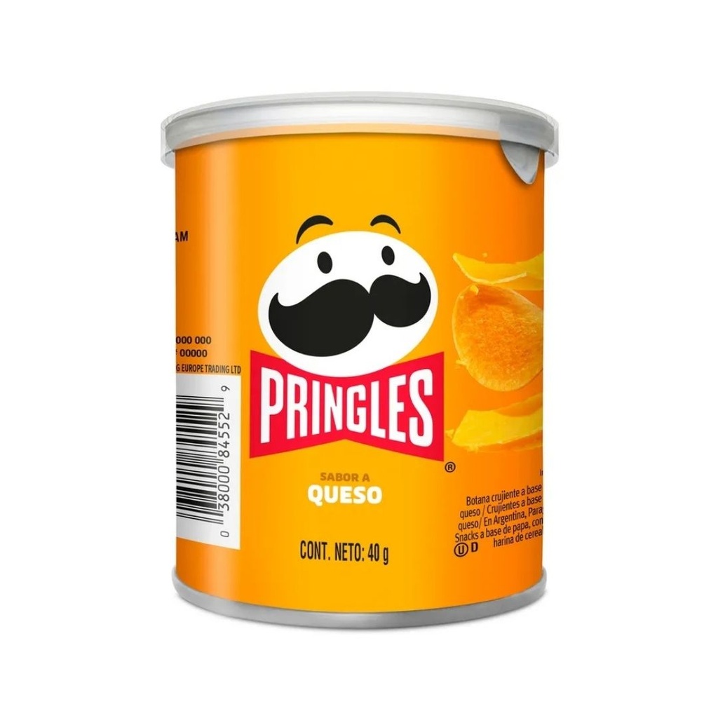 Pringles Queso 40gr Paq.12