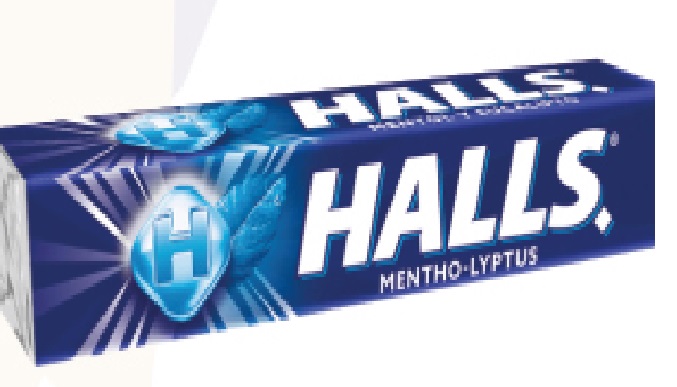 Halls Menta Barra