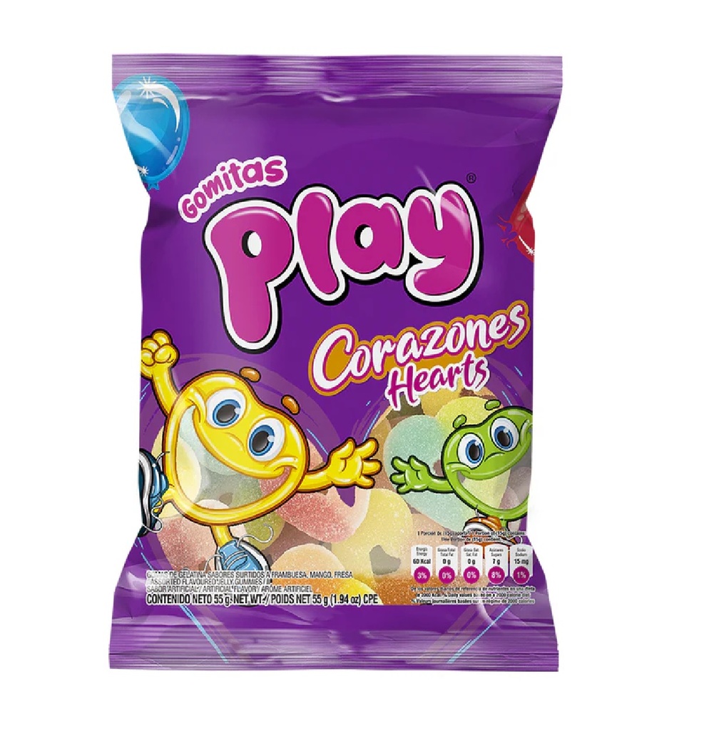 Gomitas Play Corazones