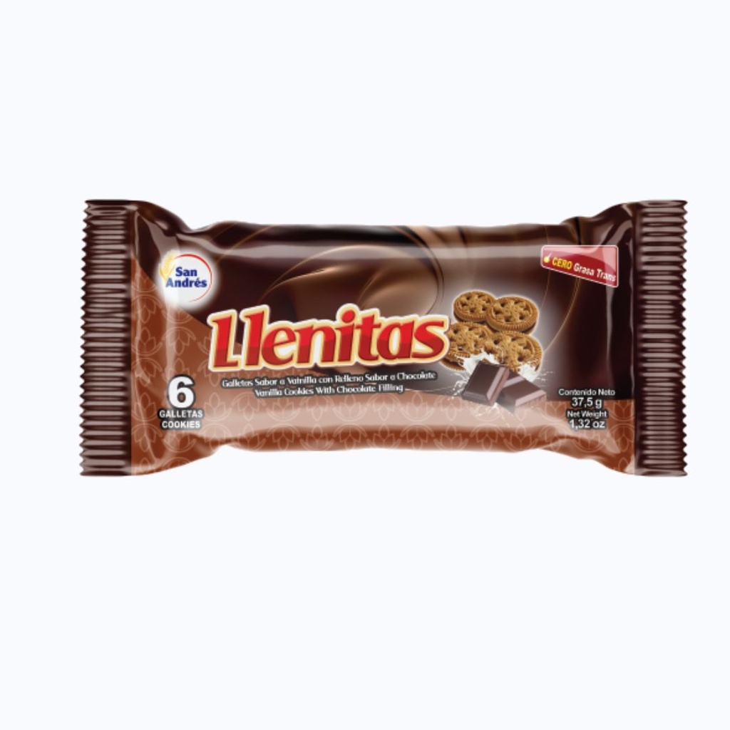 Llenitas San Andres Chocolate