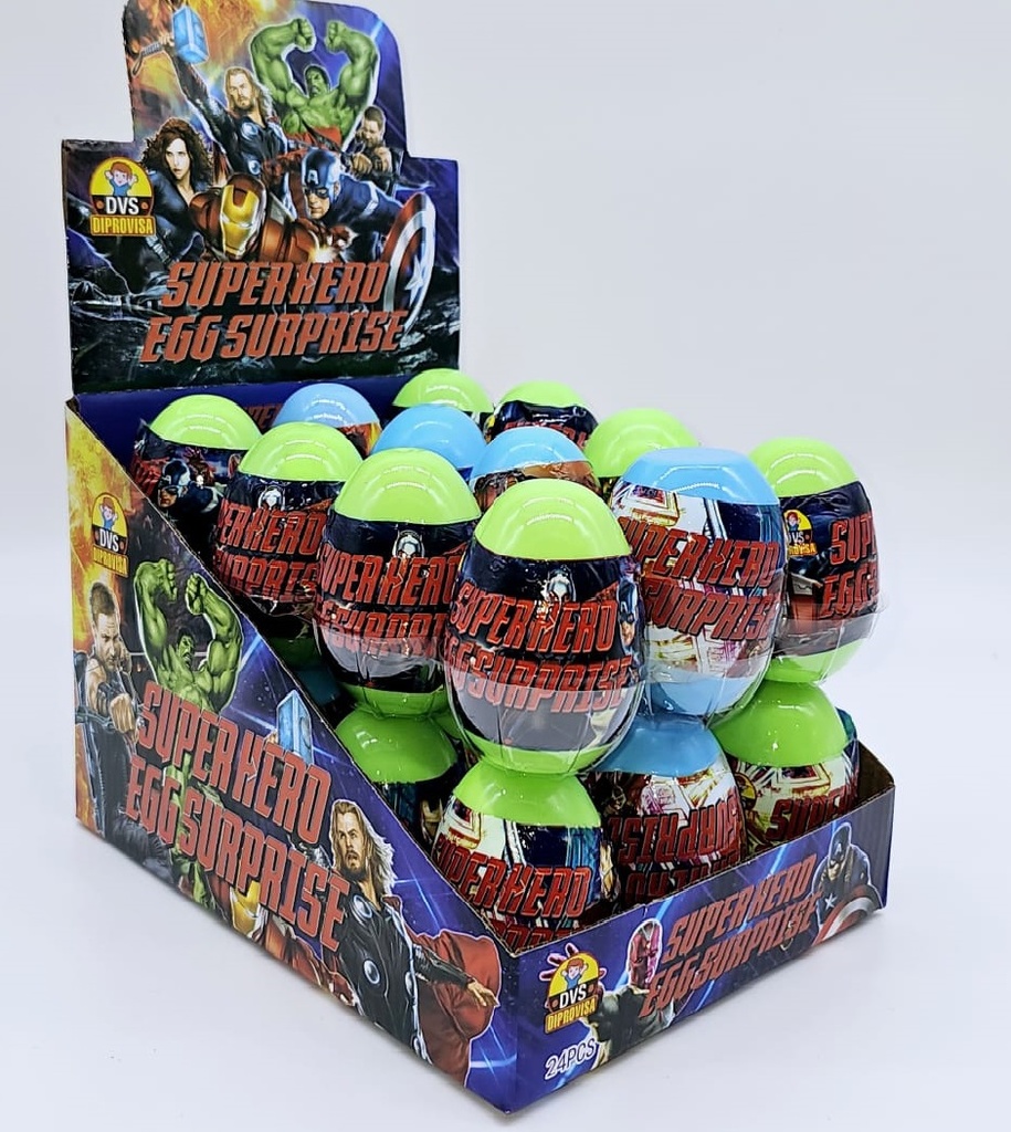 Super hero egg
