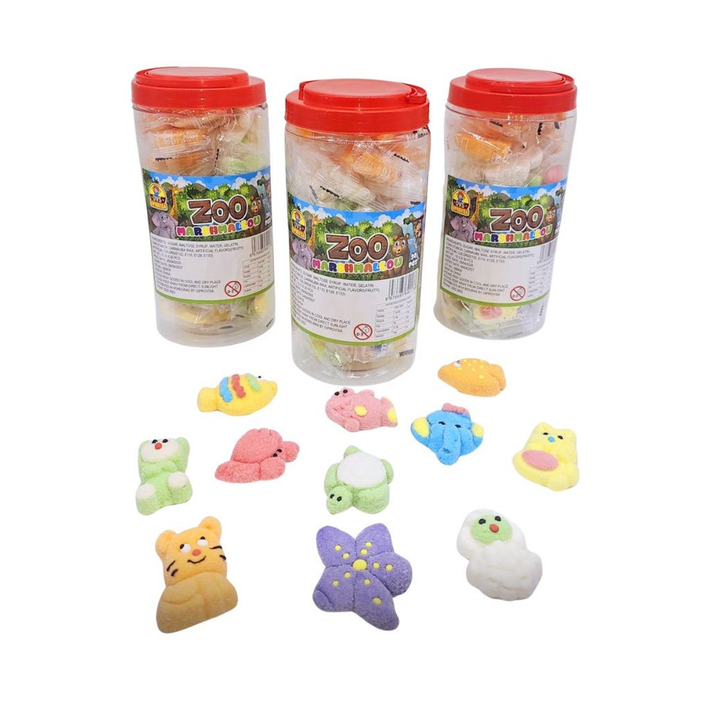 Zoo animal Marshmallow 30pcs