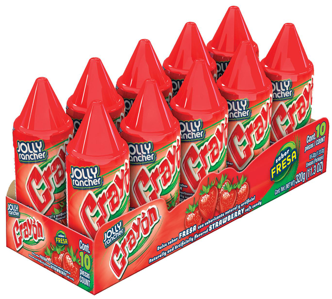 Crayon Fresa 10uds