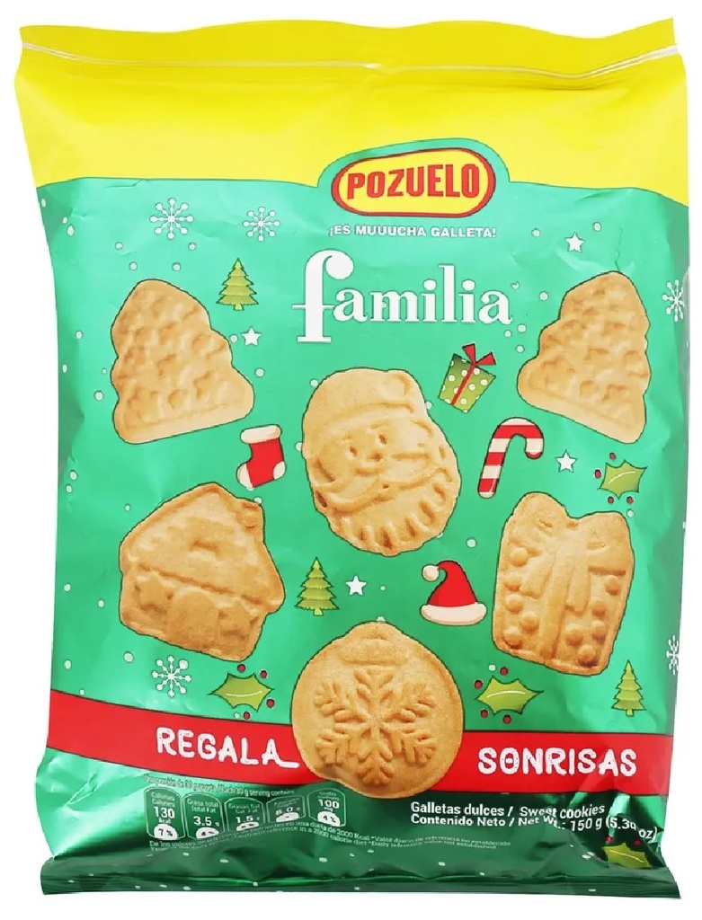 Galleta familia pozuelo 150g