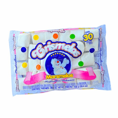 Crismelos gigante blanco 720g