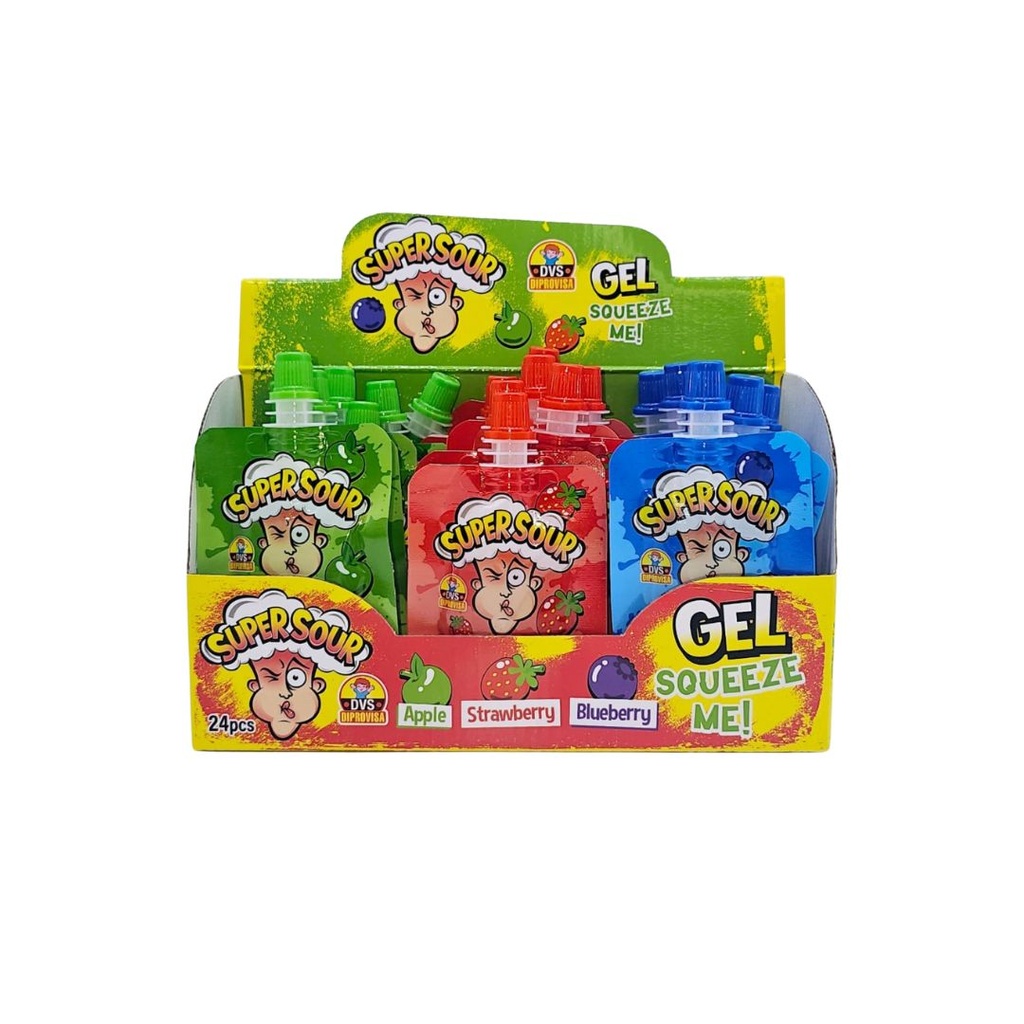 Super Sour Gel 24pcs