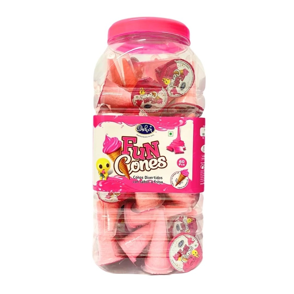 Fun Conitos Bote Fresa
