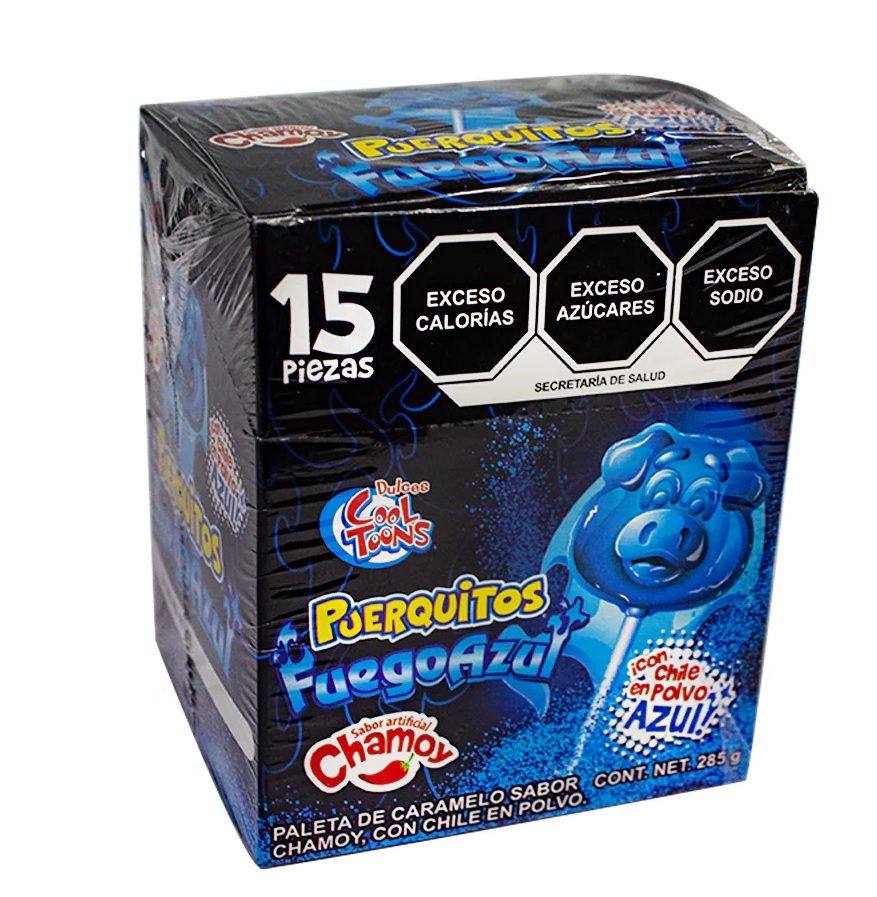 Puerquitos Fuego Azul