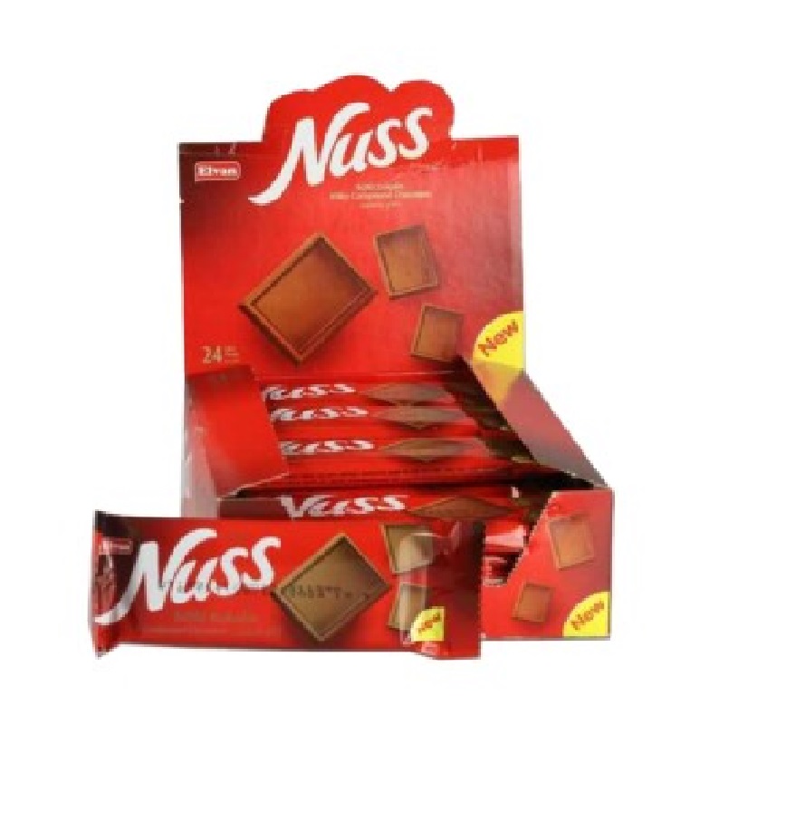 Nuss Chocolate 12uds