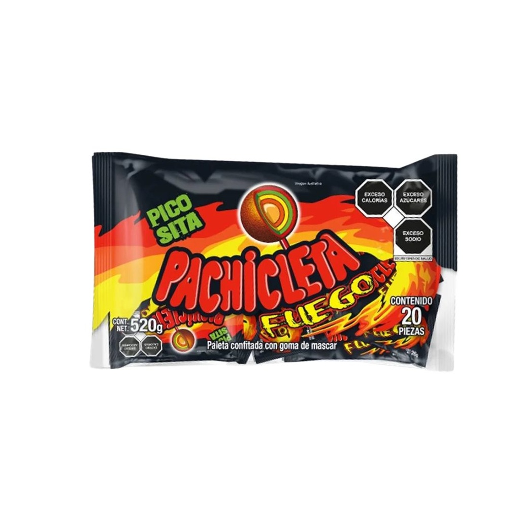 Pachicleta Fuego 20uds