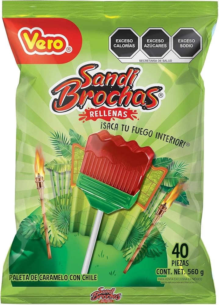 Sandibrochas Prendidas