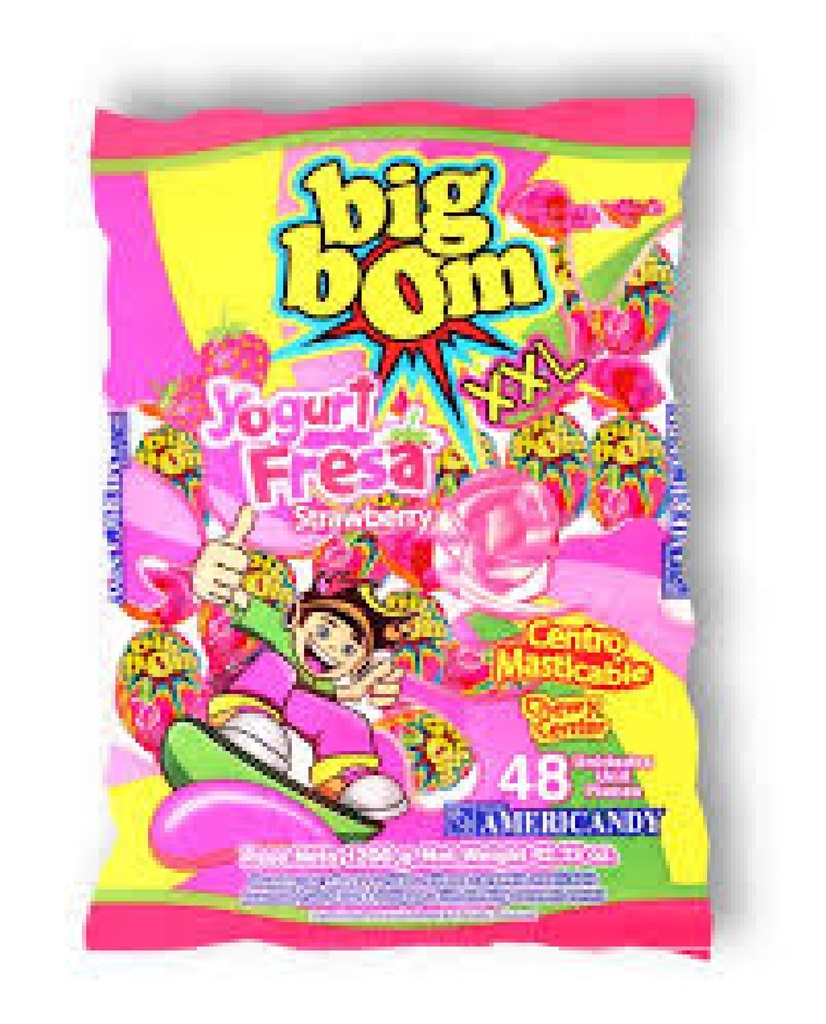 Big Bom XXL YoguFresa 48uds