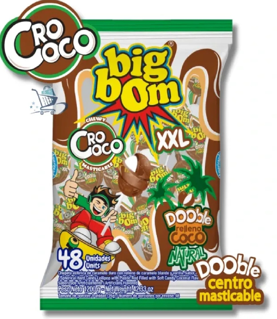 Big Bom XXL Crococo 48uds