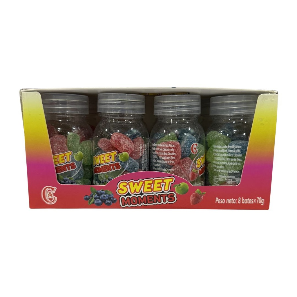 SM Gomitas Corazon Frasco 8uds