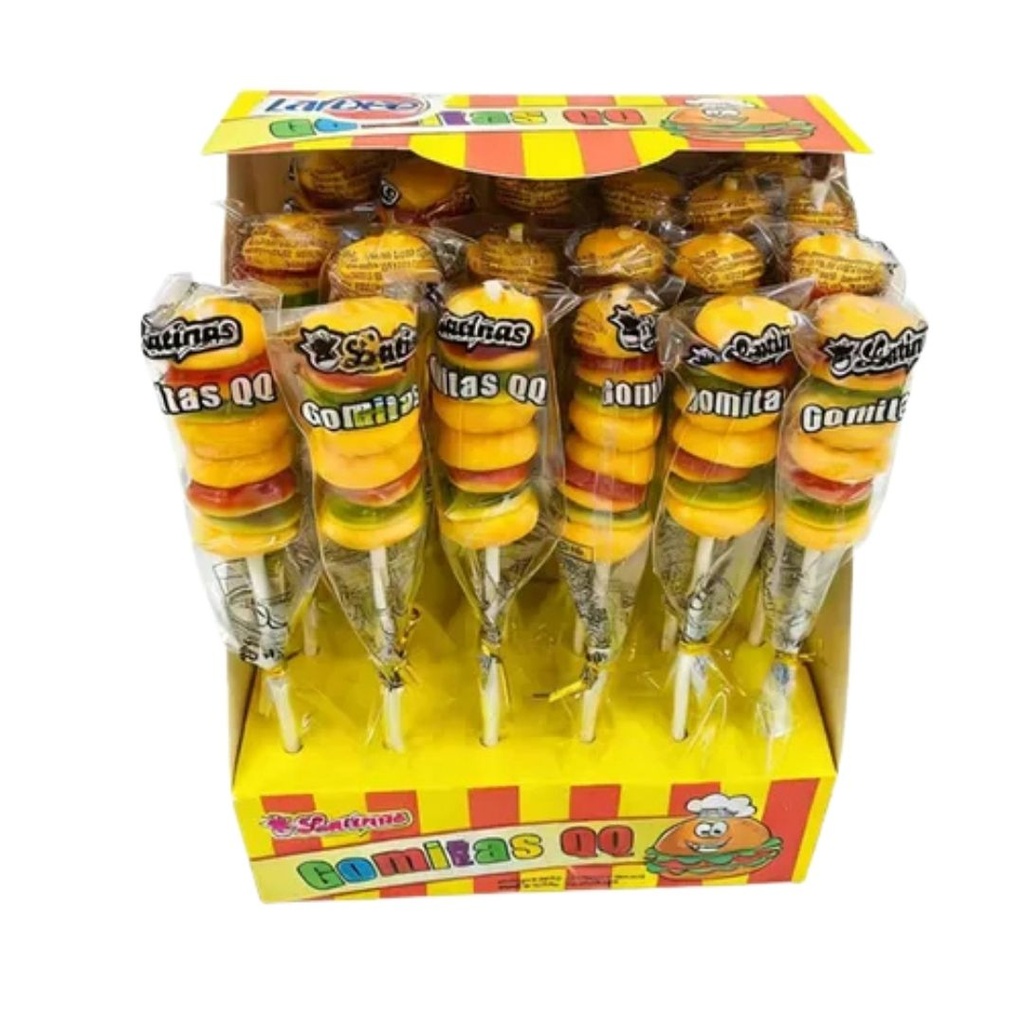 Gomitas Hamburguesa QQ 24 und