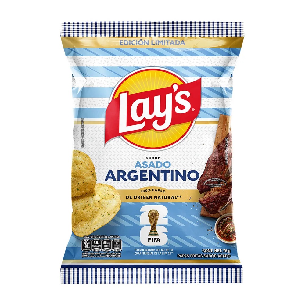 Lays Asado Argentino ristra 12uds