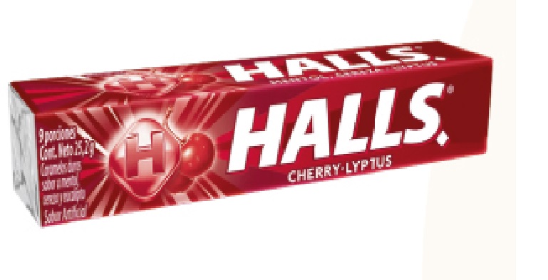 Halls Cereza barra