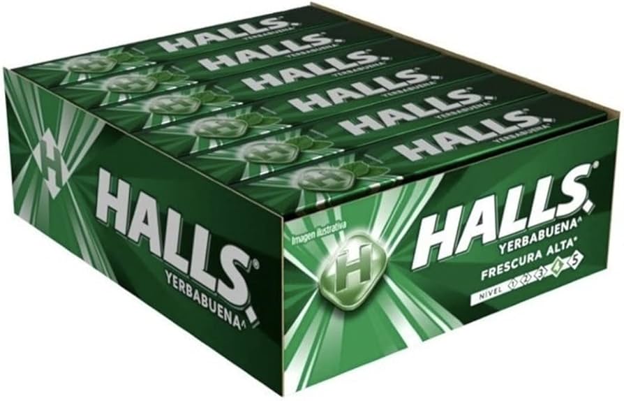 Halls sabor Yerbabuena 12 paq