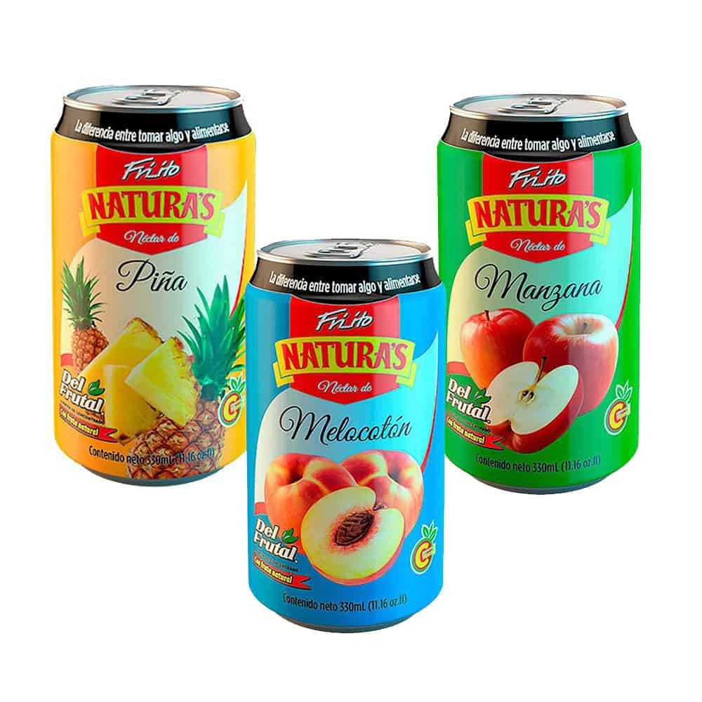 Jugo de lata Naturas 330ml