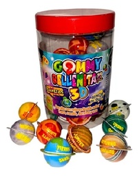Gummy Rellenitax 3D Planetas