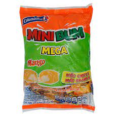 Mini Bum Mega Mango 100 unid