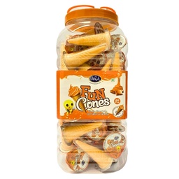 Fun Conos Bote Naranja 60uds