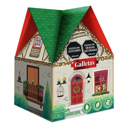 Casita Galleta Navidad Colombina Grande