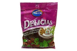 Arcor Delicias relleno menta chocolate