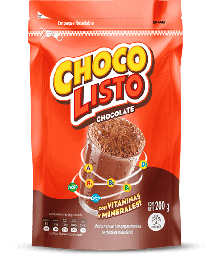 [choco listo 200 gr] Chocolisto chocolate 200 gr