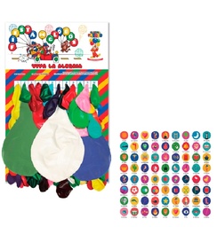Globos carton 100uds