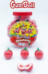 [dvs gumball fresa] Gumball Fresa goma rellena